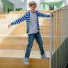 Zapatos para niños 2014 azul claro+blanco lifestyle
