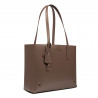 Bolso de mujer al hombro 030g capucino safiano