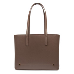 Bolso de mujer al hombro 030g capucino safiano