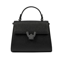 Bolso de mujer al hombro 032g 01 negro caviar