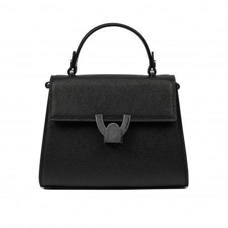 Bolso de mujer al hombro 032g 01 negro caviar