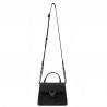 Bolso de mujer al hombro 032g 01 negro caviar