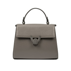 Bolso de mujer de hombro 032g 01 taupe caviar