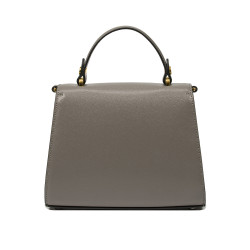 Bolso de mujer para el hombro 032g taupe caviar