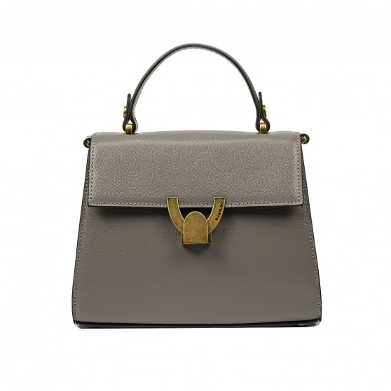 Bolso de mujer para el hombro 032g taupe caviar