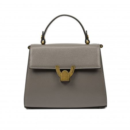 Bolso de mujer para el hombro 032g taupe caviar