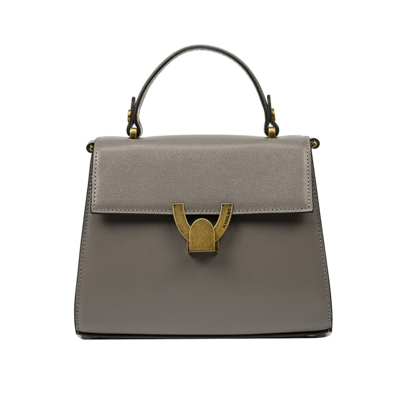 Bolso de mujer para el hombro 032g taupe caviar