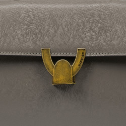 Bolso de mujer para el hombro 032g taupe caviar