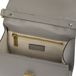 Bolso de mujer para el hombro 032g taupe caviar