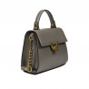 Bolso de mujer para el hombro 032g taupe caviar