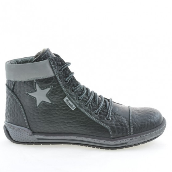 Botas de mujer 3274 negro+gris