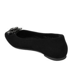 Bailarinas de mujer 1313 negro terciopelo