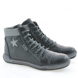 Botas de mujer 3274 negro+gris