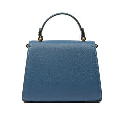 Bolso de mujer de hombro 032g azul caviar
