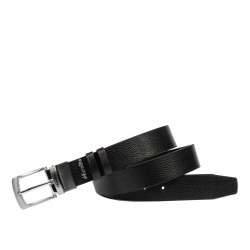 Cinturón hombre 71b bicolor biz negro+biz marrón