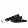 Cinturón hombre 71b bicolor biz negro+biz marrón