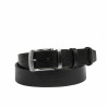 Cinturón hombre 71b bicolor biz negro+biz marrón