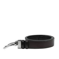 Cinturón hombre 71b bicolor biz negro+biz marrón