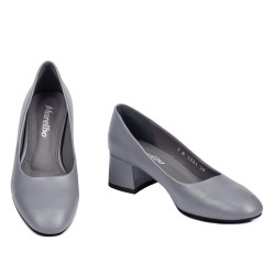 Zapatos elegantes mujer 1331 gris
