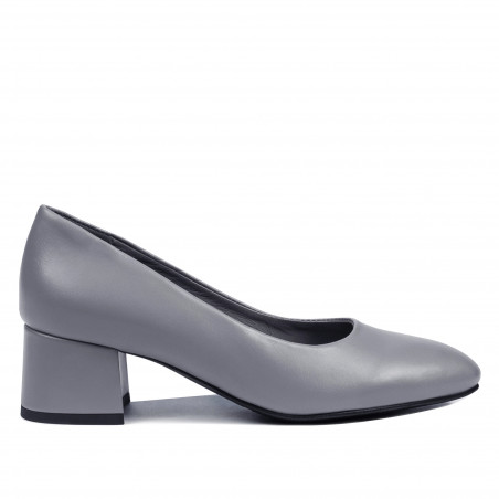 Zapatos elegantes mujer 1331 gris