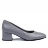 Zapatos elegantes mujer 1331 gris