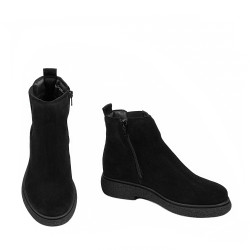 Botines de mujer 3396 cuero negro