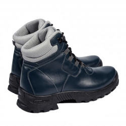 Botines de hombre 4142 índigo combinado