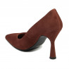 Zapatos elegantes de mujer 1322 coñac antilope