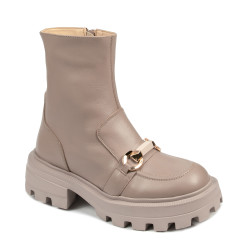 Botines de mujer 3392 capuchino