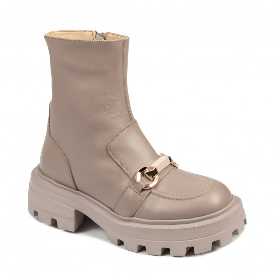 Botines de mujer 3392 capuchino