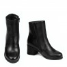 Botines de mujer 3397 negro