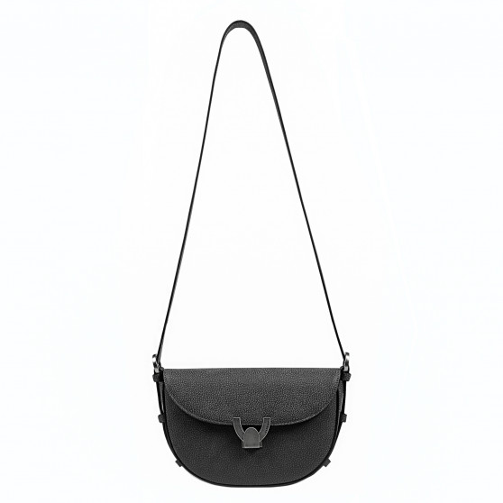 Bolso de hombro para dama 035g 01 negro combinado