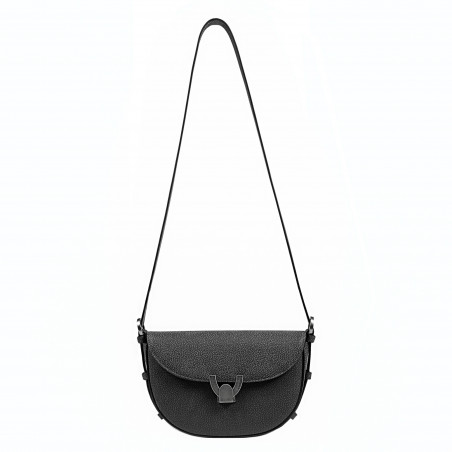 Bolso de hombro para dama 035g 01 negro combinado