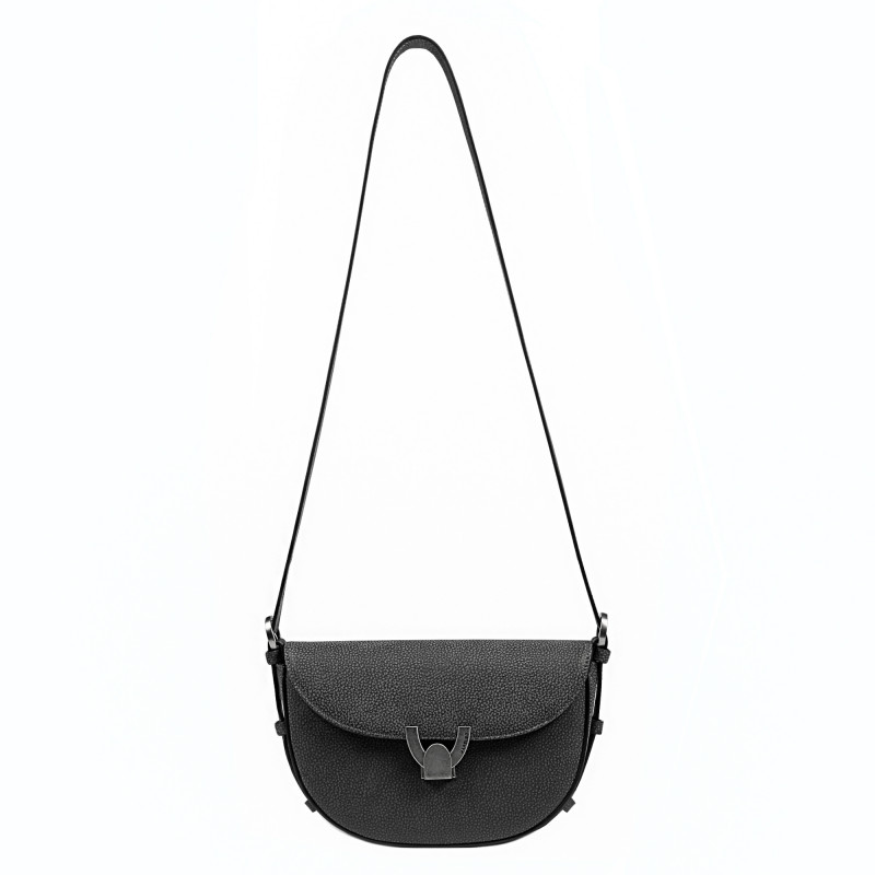Bolso de hombro para dama 035g 01 negro combinado