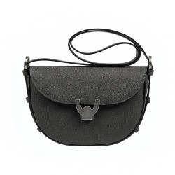 Bolso de hombro para dama 035g 01 negro combinado
