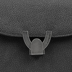 Bolso de hombro para dama 035g 01 negro combinado