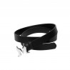 Cinturón de mujer 41m 01 biz negro