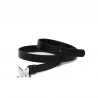 Cinturón de mujer 41m 01 biz negro