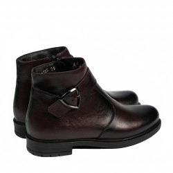 Botas de mujer 3395 en burdeos