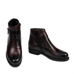 Botas de mujer 3395 en burdeos