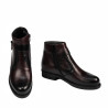 Botas de mujer 3395 en burdeos