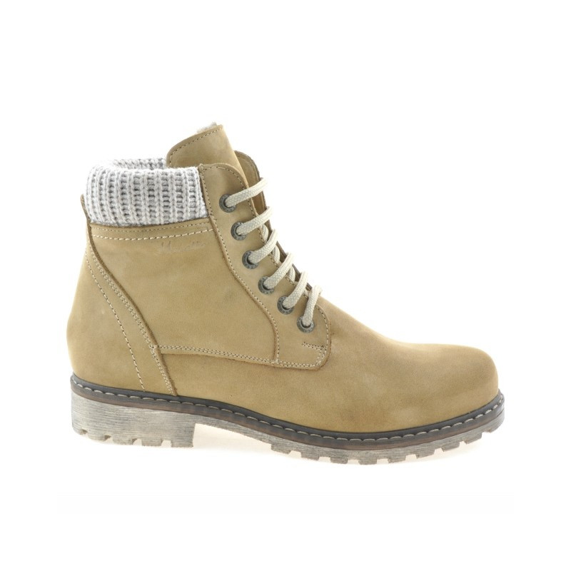 Botines de mujer 3269 bufo arena