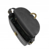 Bolso de hombro para mujer 035g negro combinado