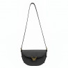Bolso de hombro para mujer 035g negro combinado