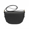 Bolso de hombro para mujer 035g negro combinado