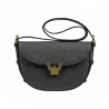 Bolso de hombro para mujer 035g negro combinado