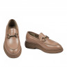 Zapatos casuales de mujer 6080 latte