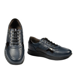 Zapatos casuales/deportivos para hombre 916 índigo combinado