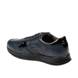 Zapatos casuales/deportivos para hombre 916 índigo combinado