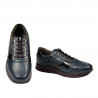Zapatos casuales/deportivos para hombres 916-1 índigo combinado